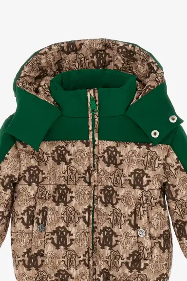 Roberto Cavalli Wild Charm Puffer Jacket | Thumbnail 3 Roberto Cavalli Wild Charm Puffer Jacket | Thumbnail 3