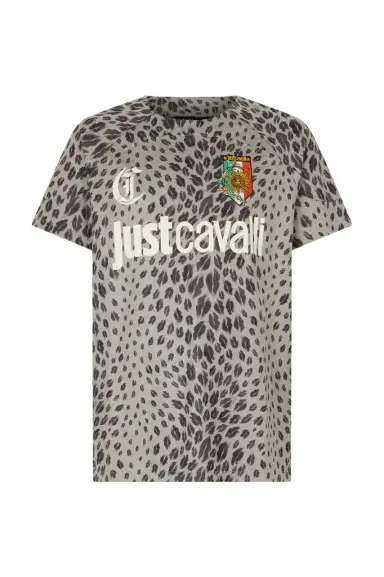 Roberto Cavalli The Jaguar Kiss Print T-Shirt | Thumbnail 1 Roberto Cavalli The Jaguar Kiss Print T-Shirt | Thumbnail 1