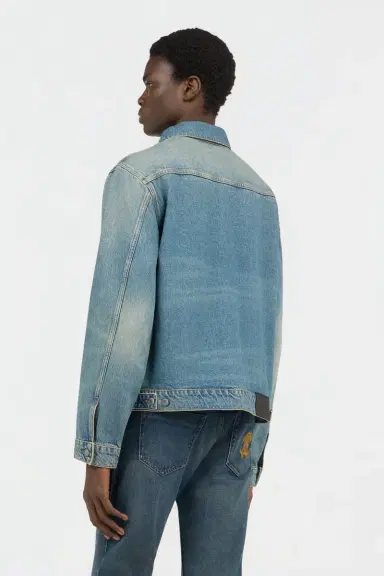 Roberto Cavalli Blue Denim Jacket | Thumbnail 3 Roberto Cavalli Blue Denim Jacket | Thumbnail 3