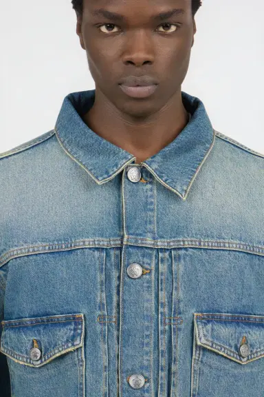 Roberto Cavalli Blue Denim Jacket | Thumbnail 4 Roberto Cavalli Blue Denim Jacket | Thumbnail 4