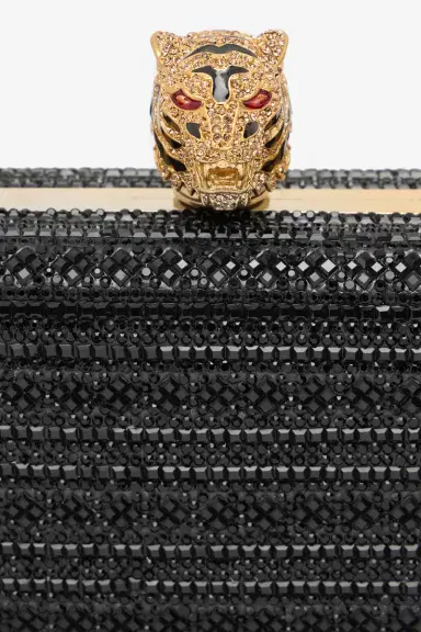 Roberto Cavalli Clutch With Rhinestones And Tigers | Thumbnail 5 Roberto Cavalli Clutch With Rhinestones And Tigers | Thumbnail 5