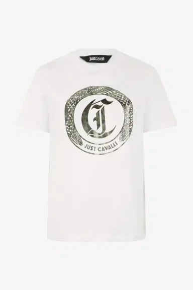 Roberto Cavalli T-Shirt With JC Monogram | Thumbnail 2 Roberto Cavalli T-Shirt With JC Monogram | Thumbnail 2