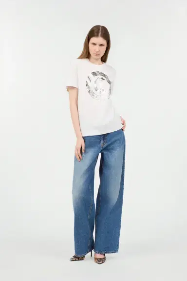 Roberto Cavalli T-Shirt With JC Monogram | Thumbnail 6 Roberto Cavalli T-Shirt With JC Monogram | Thumbnail 6