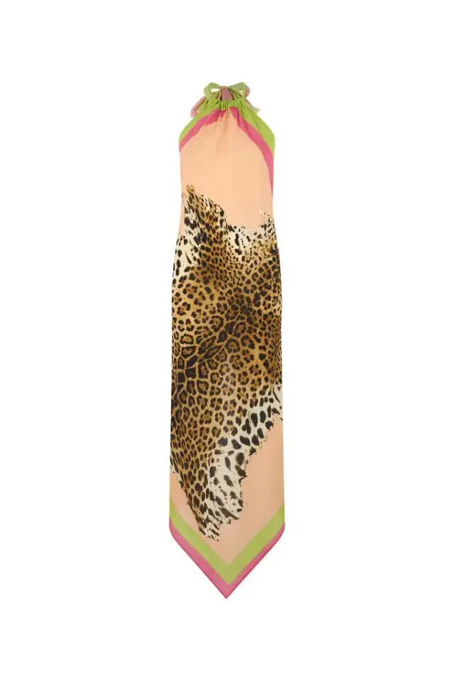 Cavalli Pop Print Silk Dress Cavalli Pop Print Silk Dress