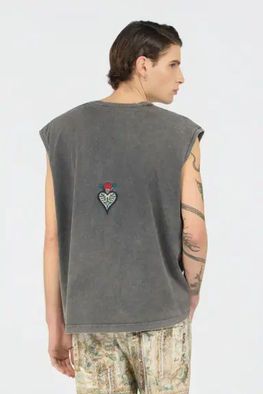 Roberto Cavalli Grey T-shirt With Logo | Thumbnail 3 Roberto Cavalli Grey T-shirt With Logo | Thumbnail 3