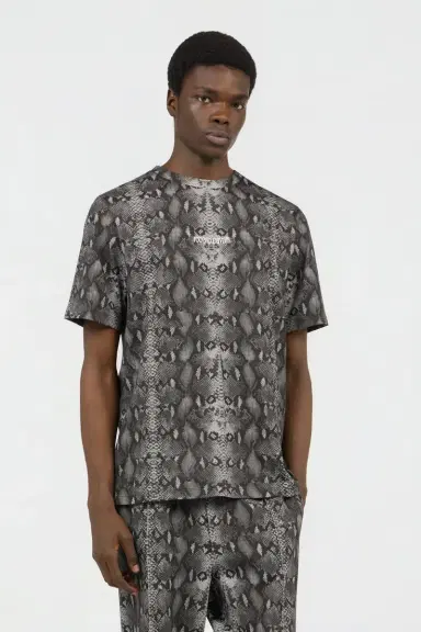 Roberto Cavalli Python Print T-Shirt | Thumbnail 2 Roberto Cavalli Python Print T-Shirt | Thumbnail 2