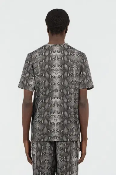 Roberto Cavalli Python Print T-Shirt | Thumbnail 3 Roberto Cavalli Python Print T-Shirt | Thumbnail 3