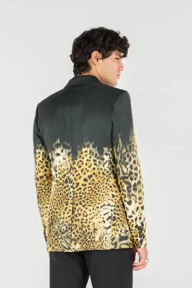 Roberto Cavalli Jaguar Skin print blazer | Thumbnail 3 Roberto Cavalli Jaguar Skin print blazer | Thumbnail 3