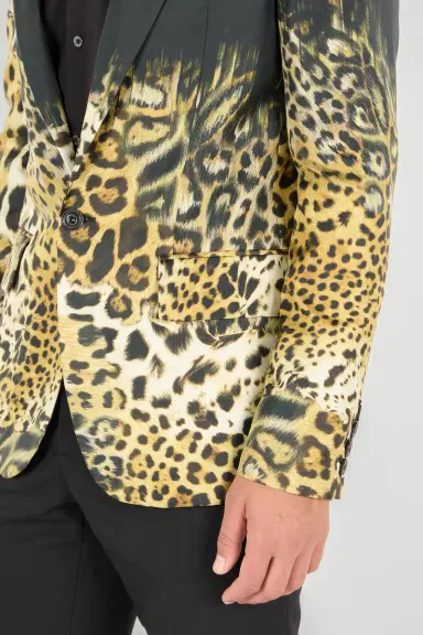 Roberto Cavalli Jaguar Skin print blazer | Thumbnail 6 Roberto Cavalli Jaguar Skin print blazer | Thumbnail 6