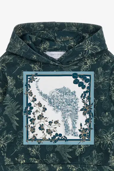 Roberto Cavalli Floral print sweatshirt | Thumbnail 3 Roberto Cavalli Floral print sweatshirt | Thumbnail 3