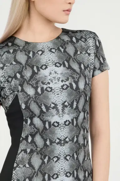 Roberto Cavalli Snake Print Midi Dress | Thumbnail 5 Roberto Cavalli Snake Print Midi Dress | Thumbnail 5