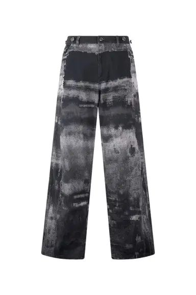 Roberto Cavalli Pure Cotton Pants With A Used Effect | Thumbnail 1 Roberto Cavalli Pure Cotton Pants With A Used Effect | Thumbnail 1