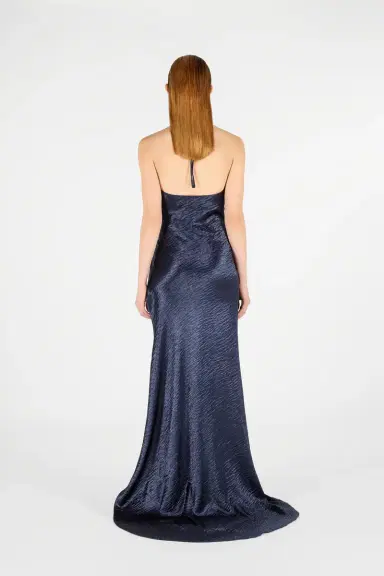Roberto Cavalli Long Dress with Cowl Neck | Thumbnail 3 Roberto Cavalli Long Dress with Cowl Neck | Thumbnail 3