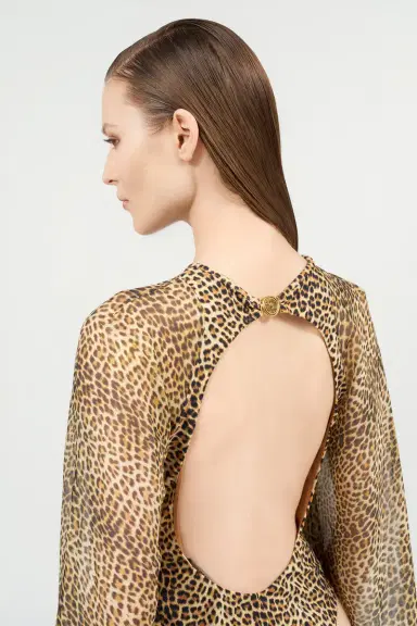 Roberto Cavalli Baby Jaguar Print One-Piece Swimsuit | Thumbnail 6 Roberto Cavalli Baby Jaguar Print One-Piece Swimsuit | Thumbnail 6