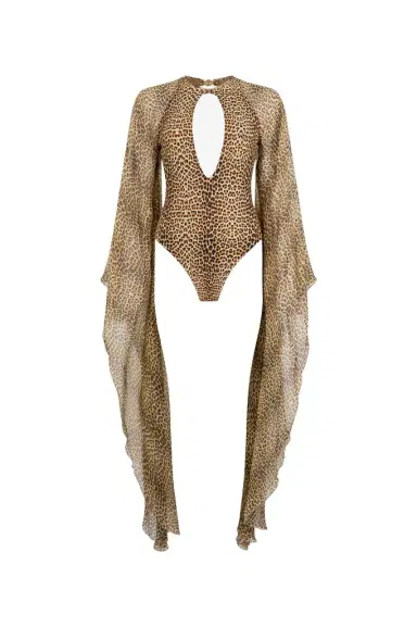Roberto Cavalli Baby Jaguar Print One-Piece Swimsuit | Thumbnail 1 Roberto Cavalli Baby Jaguar Print One-Piece Swimsuit | Thumbnail 1