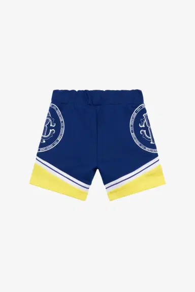Roberto Cavalli Color-Block Shorts With Monogram RC | Thumbnail 2 Roberto Cavalli Color-Block Shorts With Monogram RC | Thumbnail 2