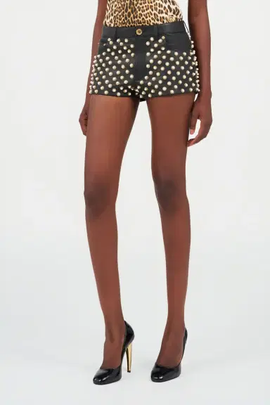 Roberto Cavalli Leather Pants | Thumbnail 2 Roberto Cavalli Leather Pants | Thumbnail 2