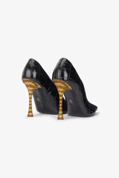 Roberto Cavalli Crocodile Scale-Effect Pumps | Thumbnail 3 Roberto Cavalli Crocodile Scale-Effect Pumps | Thumbnail 3