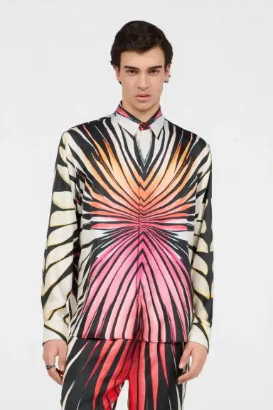 Roberto Cavalli Ray Of Paradise Print Shirt | Thumbnail 2 Roberto Cavalli Ray Of Paradise Print Shirt | Thumbnail 2