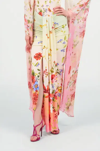 Roberto Cavalli Miami Flowers Sarong | Thumbnail 2 Roberto Cavalli Miami Flowers Sarong | Thumbnail 2
