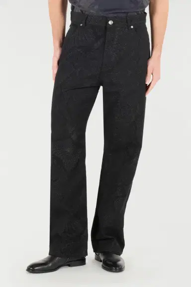 Roberto Cavalli Python-Print Pants | Thumbnail 2 Roberto Cavalli Python-Print Pants | Thumbnail 2
