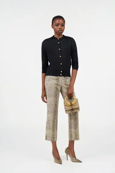 Roberto Cavalli Pop Jaguar Print Trousers | Thumbnail 6 Roberto Cavalli Pop Jaguar Print Trousers | Thumbnail 6