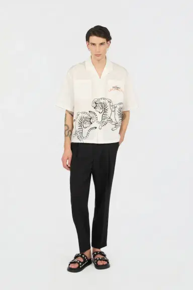 Roberto Cavalli Black Trousers | Thumbnail 6 Roberto Cavalli Black Trousers | Thumbnail 6