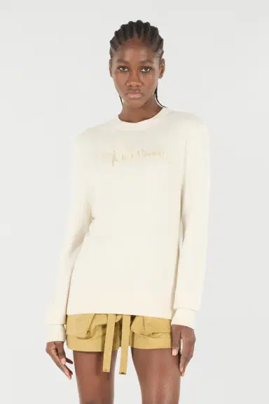 Roberto Cavalli Sweater With Embroidered Logo | Thumbnail 2 Roberto Cavalli Sweater With Embroidered Logo | Thumbnail 2