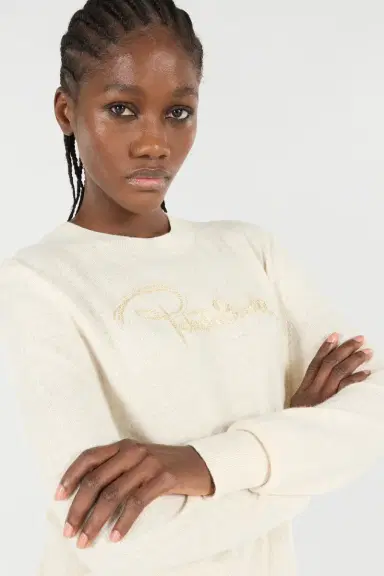 Roberto Cavalli Sweater With Embroidered Logo | Thumbnail 5 Roberto Cavalli Sweater With Embroidered Logo | Thumbnail 5