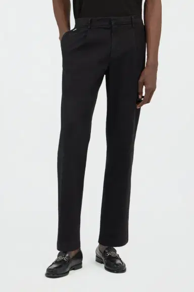 Roberto Cavalli Black Pleated Trousers | Thumbnail 2 Roberto Cavalli Black Pleated Trousers | Thumbnail 2