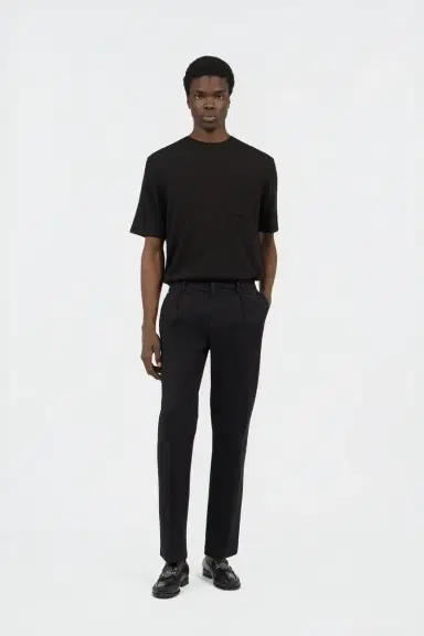 Roberto Cavalli Black Pleated Trousers | Thumbnail 6 Roberto Cavalli Black Pleated Trousers | Thumbnail 6