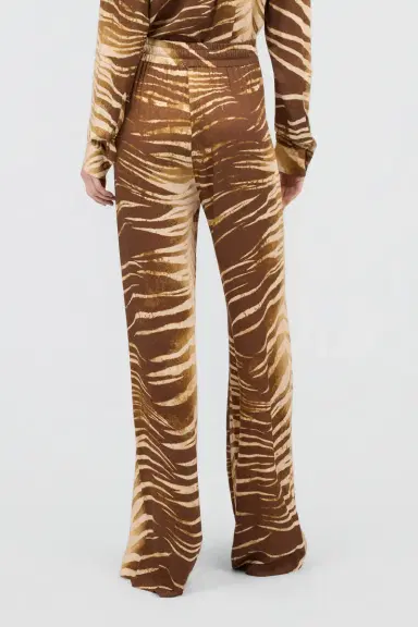 Roberto Cavalli Natural Barb Print Trousers | Thumbnail 3 Roberto Cavalli Natural Barb Print Trousers | Thumbnail 3