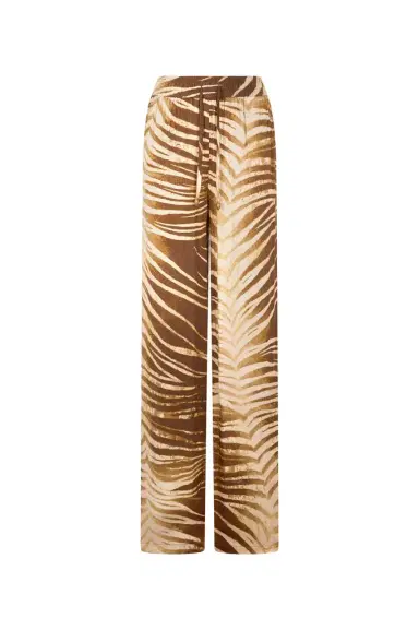 Roberto Cavalli Natural Barb Print Trousers | Thumbnail 1 Roberto Cavalli Natural Barb Print Trousers | Thumbnail 1