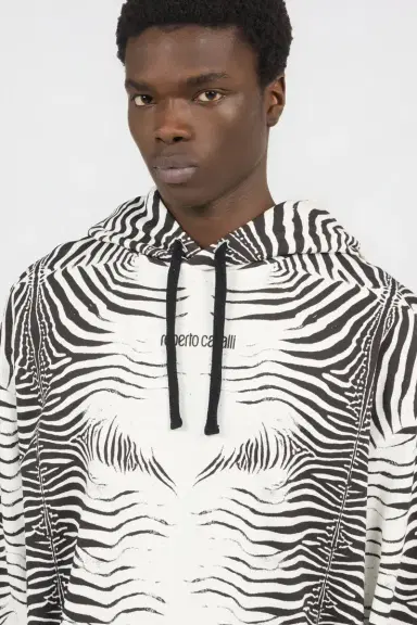 Roberto Cavalli Zebra Print Sweatshirt | Thumbnail 4 Roberto Cavalli Zebra Print Sweatshirt | Thumbnail 4
