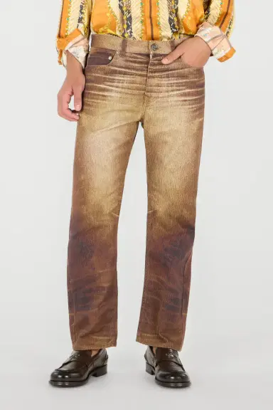 Roberto Cavalli Python Print Jeans | Thumbnail 2 Roberto Cavalli Python Print Jeans | Thumbnail 2