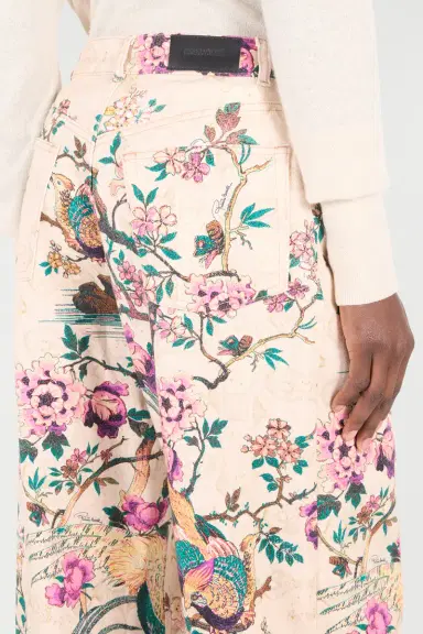 Roberto Cavalli Jeans With Oriental Bird Print | Thumbnail 5 Roberto Cavalli Jeans With Oriental Bird Print | Thumbnail 5