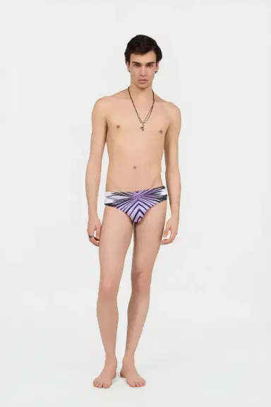 Roberto Cavalli Ray Of Paradise Print Swimsuit Bottom | Thumbnail 6 Roberto Cavalli Ray Of Paradise Print Swimsuit Bottom | Thumbnail 6