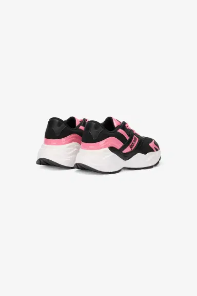 Roberto Cavalli Pink And Black Chunky Sneakers | Thumbnail 3 Roberto Cavalli Pink And Black Chunky Sneakers | Thumbnail 3