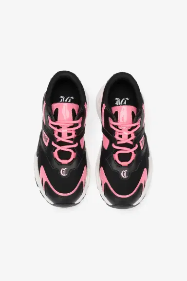 Roberto Cavalli Pink And Black Chunky Sneakers | Thumbnail 6 Roberto Cavalli Pink And Black Chunky Sneakers | Thumbnail 6