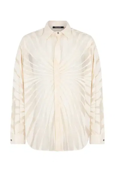 Roberto Cavalli Shirt With Ray Devoré Print | Thumbnail 1 Roberto Cavalli Shirt With Ray Devoré Print | Thumbnail 1