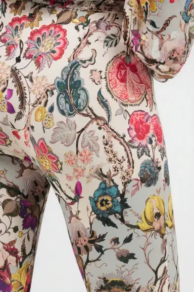 Roberto Cavalli Florentine Flowers Print Leggings | Thumbnail 5 Roberto Cavalli Florentine Flowers Print Leggings | Thumbnail 5