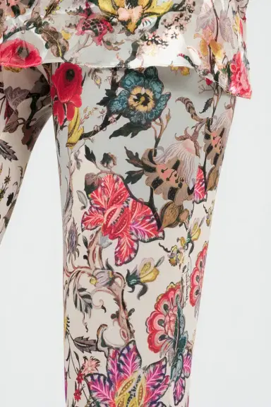 Roberto Cavalli Florentine Flowers Print Leggings | Thumbnail 6 Roberto Cavalli Florentine Flowers Print Leggings | Thumbnail 6