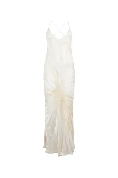 Roberto Cavalli Slip Dress With Ray Devoré Print | Thumbnail 1 Roberto Cavalli Slip Dress With Ray Devoré Print | Thumbnail 1