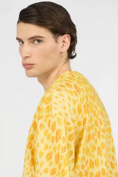 Roberto Cavalli The Jaguar Kiss Print T-shirt | Thumbnail 5 Roberto Cavalli The Jaguar Kiss Print T-shirt | Thumbnail 5