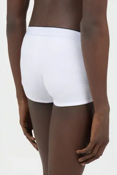 Roberto Cavalli White Cotton Boxers Bi-Pack | Thumbnail 5 Roberto Cavalli White Cotton Boxers Bi-Pack | Thumbnail 5