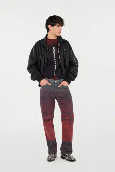 Roberto Cavalli Reversible Bomber Jacket With Dragon | Thumbnail 7 Roberto Cavalli Reversible Bomber Jacket With Dragon | Thumbnail 7