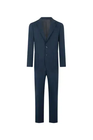 Roberto Cavalli Blue Cotton Suit | Thumbnail 1 Roberto Cavalli Blue Cotton Suit | Thumbnail 1