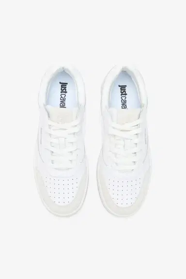 Roberto Cavalli White Sneaker | Thumbnail 4 Roberto Cavalli White Sneaker | Thumbnail 4