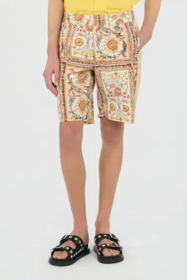 Roberto Cavalli Persian Tarot Print Shorts | Thumbnail 2 Roberto Cavalli Persian Tarot Print Shorts | Thumbnail 2