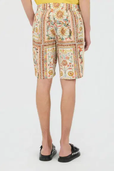 Roberto Cavalli Persian Tarot Print Shorts | Thumbnail 3 Roberto Cavalli Persian Tarot Print Shorts | Thumbnail 3